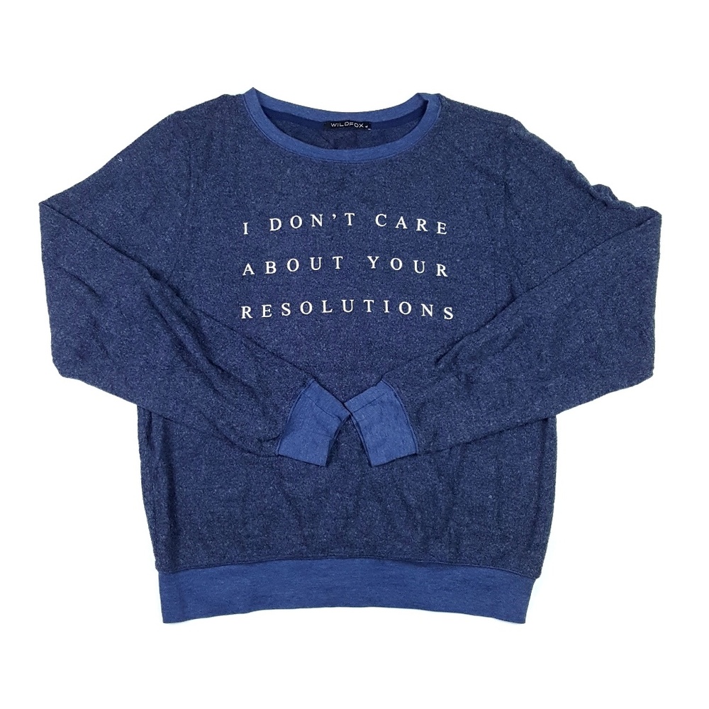 Wildfox Women's No Resolution 5AM Sweatshirt